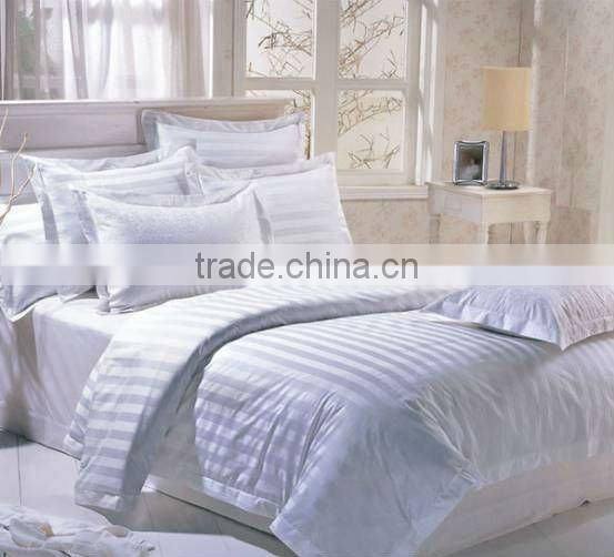 Sateen Stripe Hotel bed linen