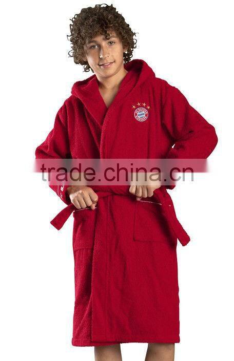 Super absorbent bath robe for man