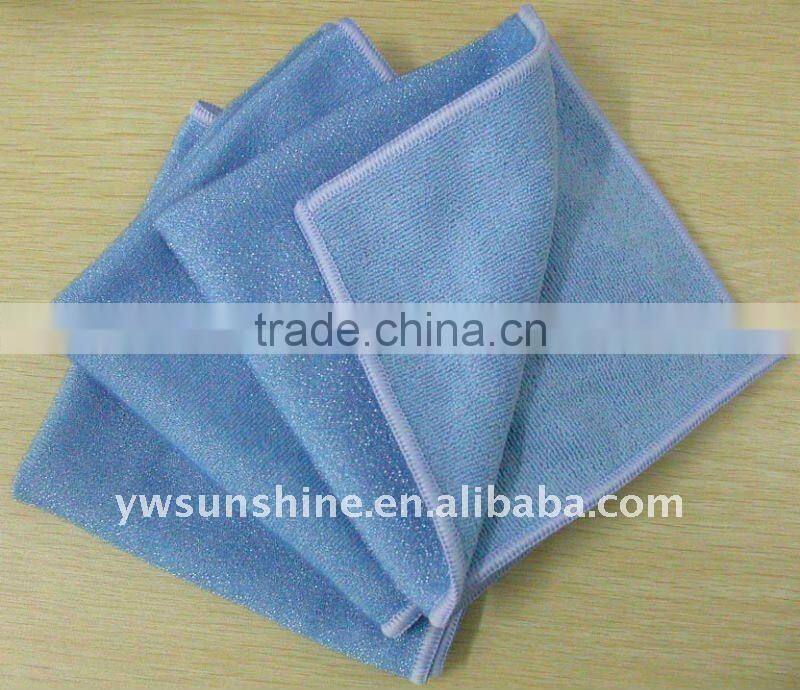 Microifber hotel tea towel dish wiper sheet kitchen towel glass table protector