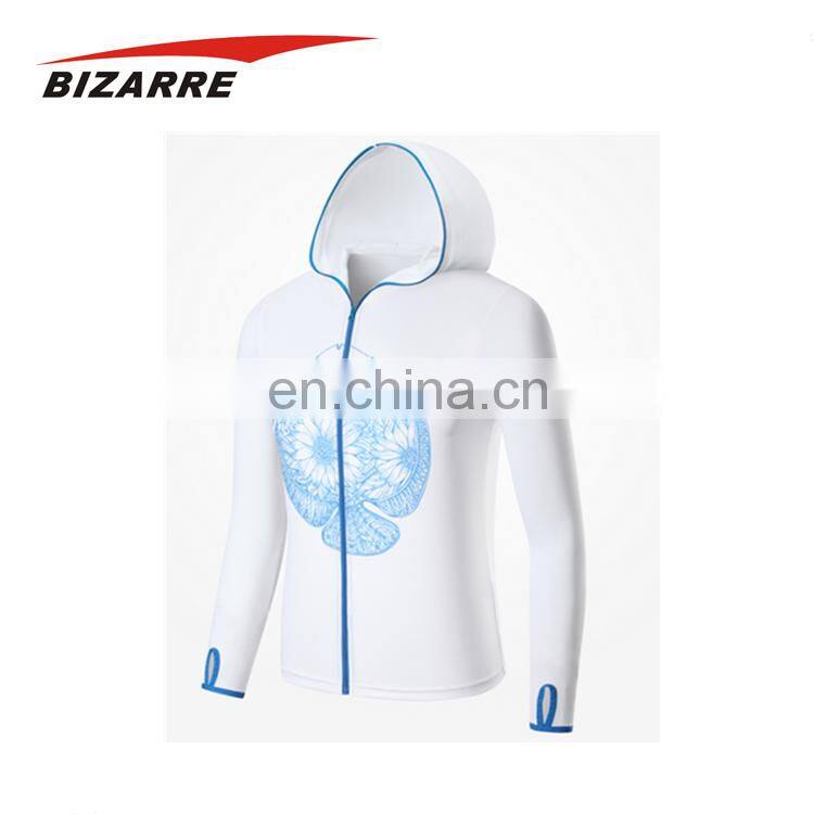 OEM Service Sublimated Full Zip Hoodie Fishing Jerseys Clothing