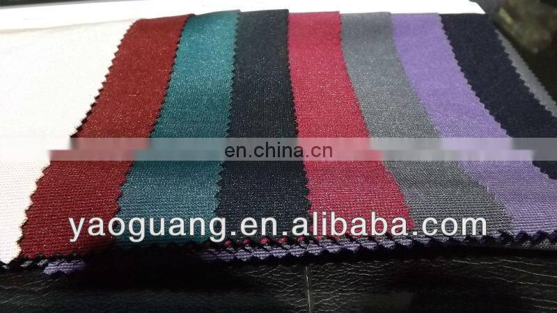 knit stripe Polyester spandex fabric