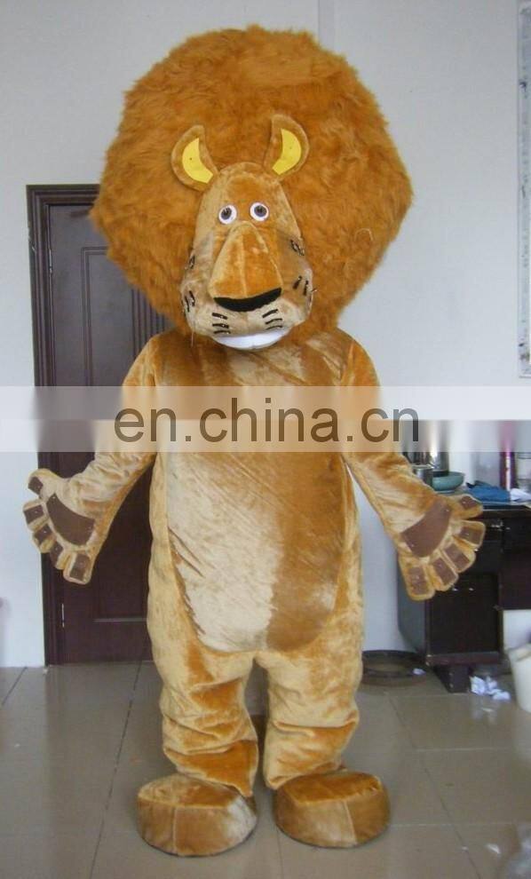 Lovely lion mascot costume,used mascot costumes for sale