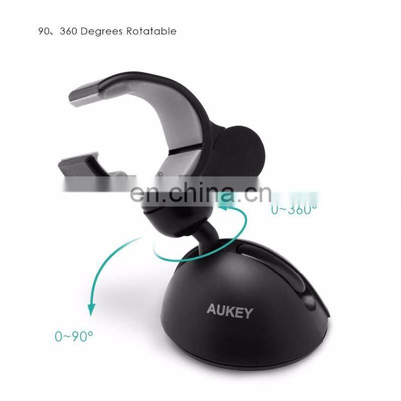 Hot Mobile Phone Accessories, C-Shaped AUKEY Car Mount Holder, Car Phone Holder for iPhone/ Samsung/ More Other Smartphones