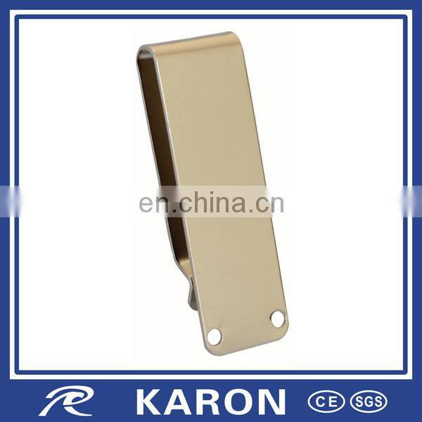 stainless steel clip cash card with Karon