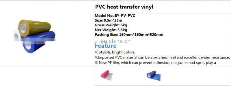 60CM width X 50M length PVC Lettering Film siser heat transfer vinyl for clothing