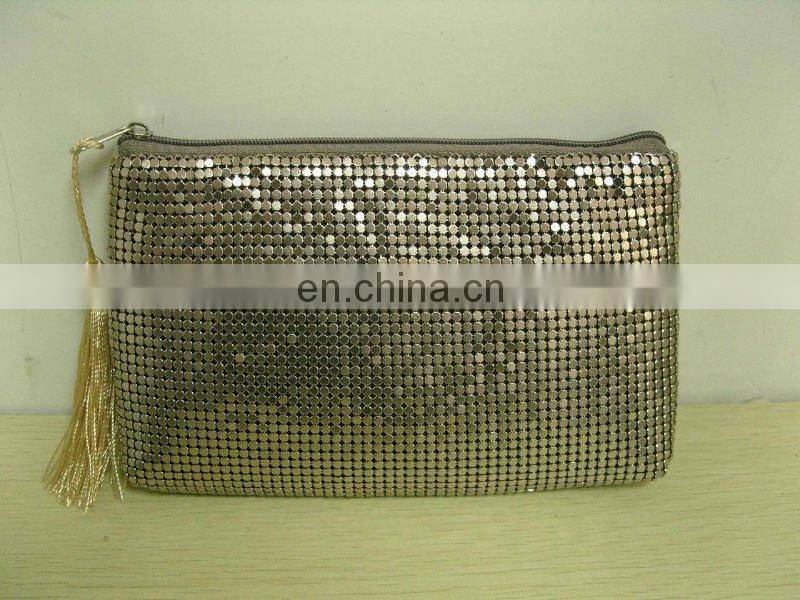 2012 simplified metal mesh bag pouch G2077