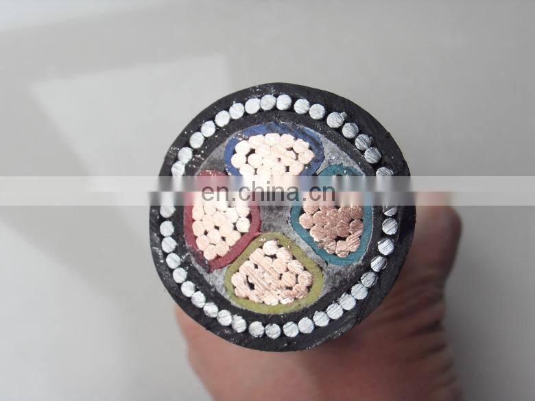 IEC 4 core 35 SWA XLPE power cable