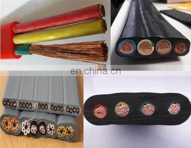 China rubber insulated elevator parts-flat cable/TVVBPG 24X0.75
