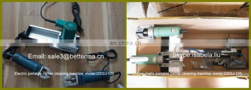 China Plastic UPVC PVC window processing machine for surface and corner welding seam cleaning
