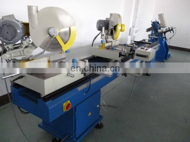 Shandong Mingmei pvc plastic window Double Head Cutting SAW