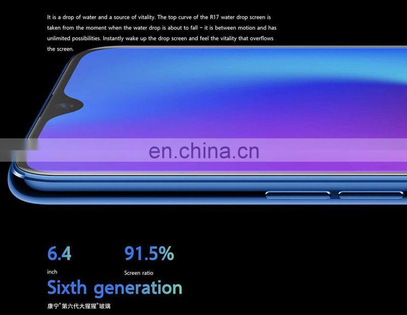 4G LTE Screen Fingerprint Mobile Phone 6.4" 8G RAM 128GB ROM Dual Rear Camera Android 8.1 2340x1080 AMOLED Screen face