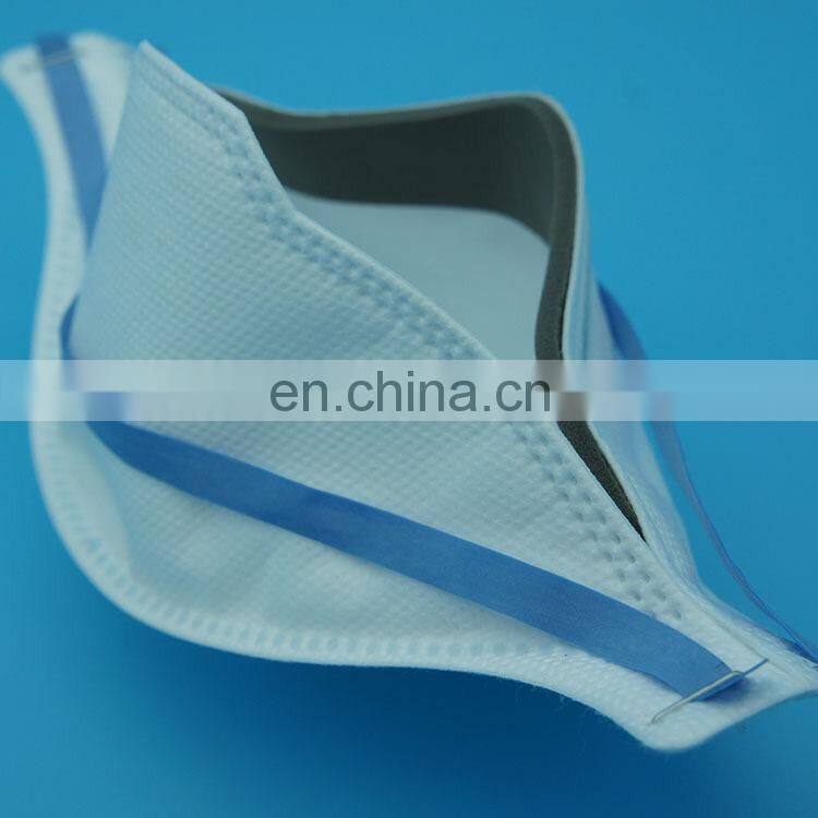 China Dust Mask 9332 PM2.5 Mask with Valve and Elastic Head Strap