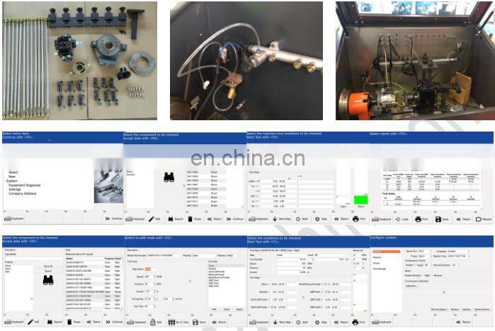 CR816 common rail injector and pump test bench new computer system