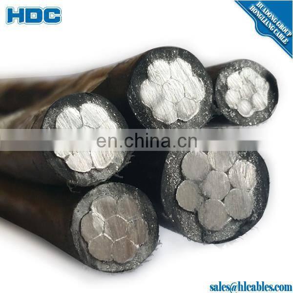 aluminum Cable 3x35mm+54.6mm+16mm overhead aluminum ABC Cable