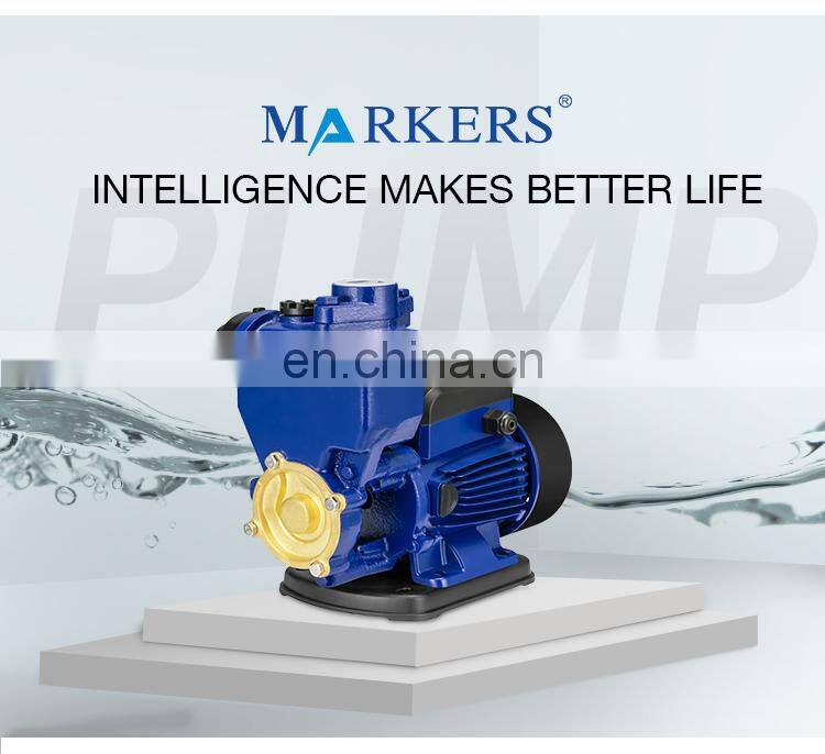 Residential automatic self-priming water booster pump to increase pressure
