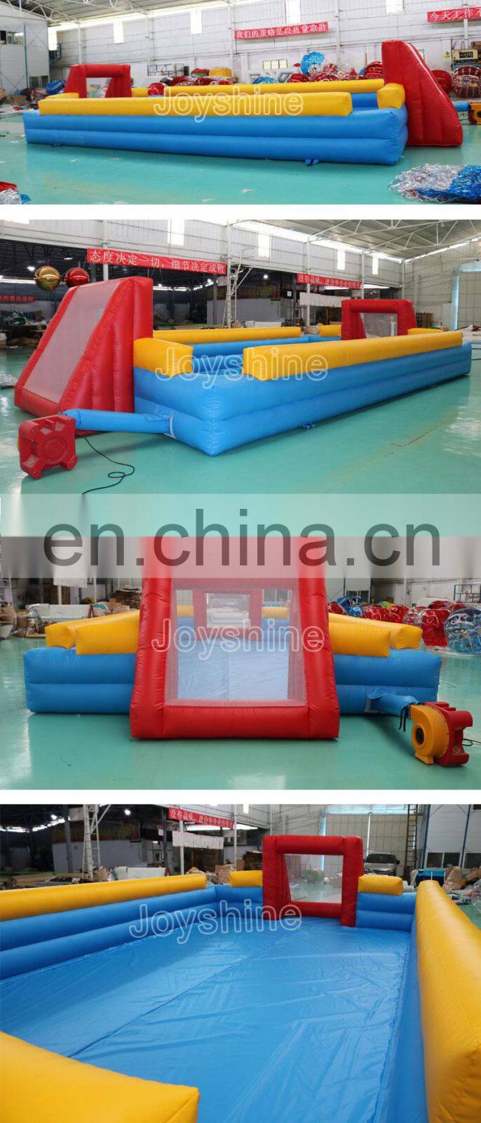 Giant Inflatable Indoor Or Outdoor Used Soap Soccer Football Game Field Funny Inflatable Soccer Court For Sale