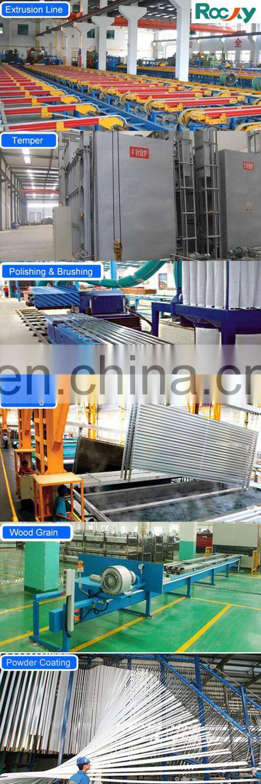 Powder coating windows door construction aluminum profile