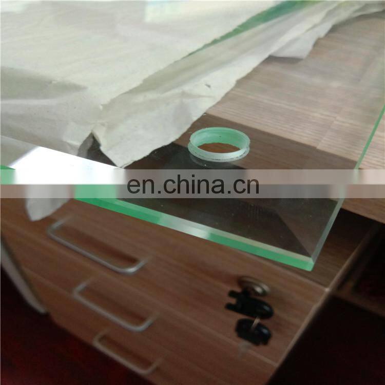 6mm thick clear toughened glass cut to size