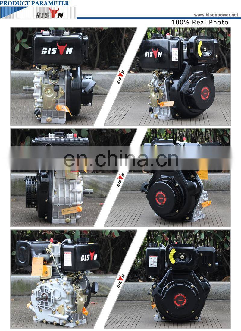 BISON CHINA Air Cooled Recoil Start 6hp 178F Diesel Engine