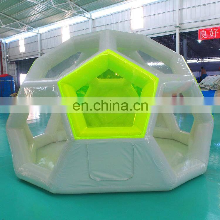 China Factory PVC Inflatable Football Tent /Inflatable Bubble Dome Tent