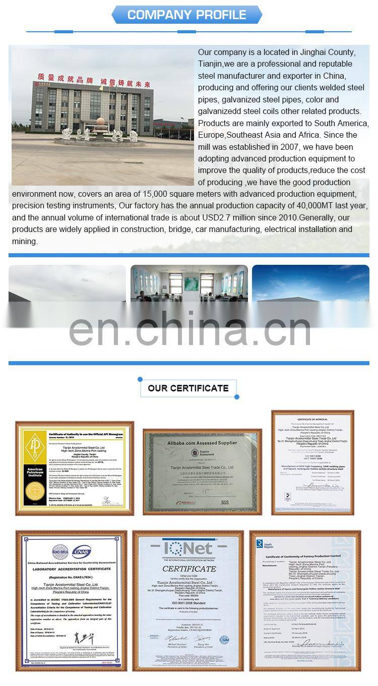 Tianjin factory produces electric iron tower stent hot-rolled equilateral Q235 galvanized angle steel