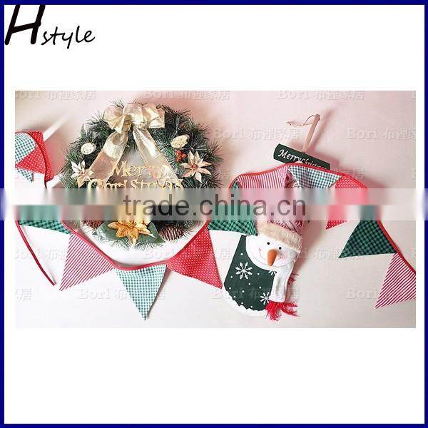 Decorative Wedding Party String Flag , Cheap Fabric Bunting SPD025