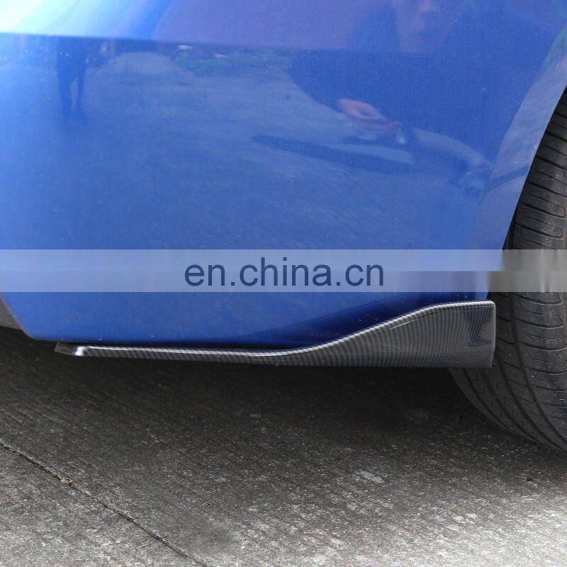 Auto Parts Universal Rear Bumper Corner Universal car parts Rear Corner Universal Rear Diffusers For All Car Wrap Angles