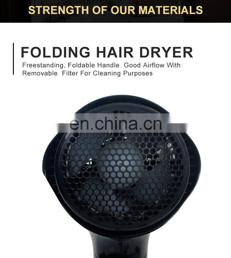 Honeyson hot air cold air hotel 3 speed hair dryer