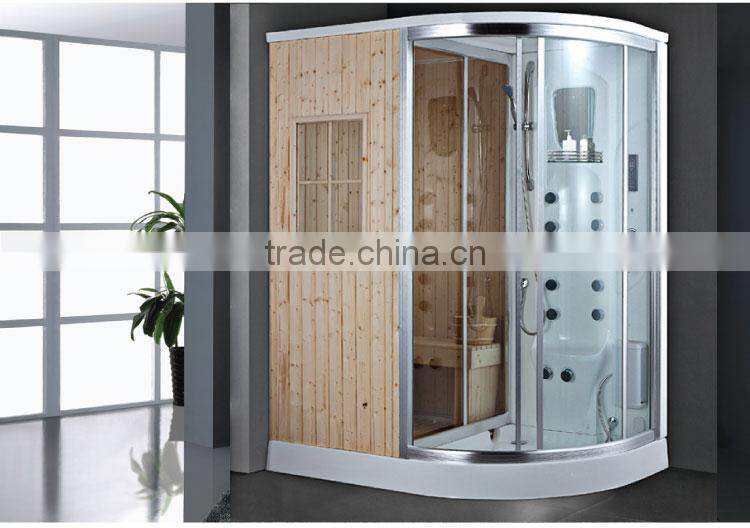 Indoor Computer Control Panel Steam Sauna Room Dry&Wet Steam Room K-7114(L/R)