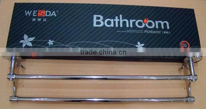 WESDA 2014 Fashion Stainless Steel Bathroom Towel Rack,bathroom rack(2033)