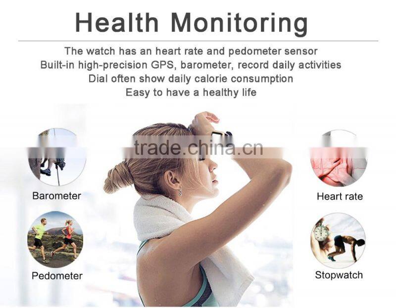 New arrival android smart watch 2016 GPS smart watch D6 android 5.1 mtk680 quad core wifi 3G smartwatch d6.