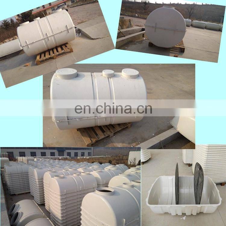 Customized Capacity Fibreglass Reinforced Plastic Material SMC Molded Household HDPE Septic Tank