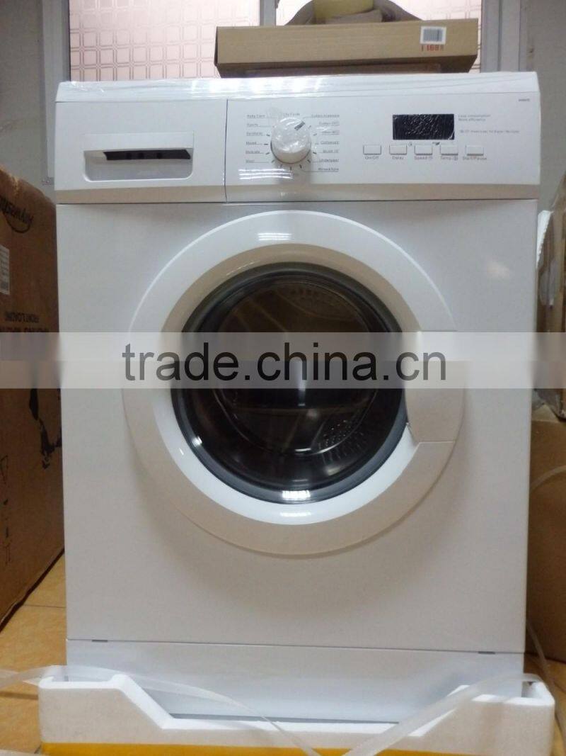 Washing Maching Laundry Front Lading with Spin-drying