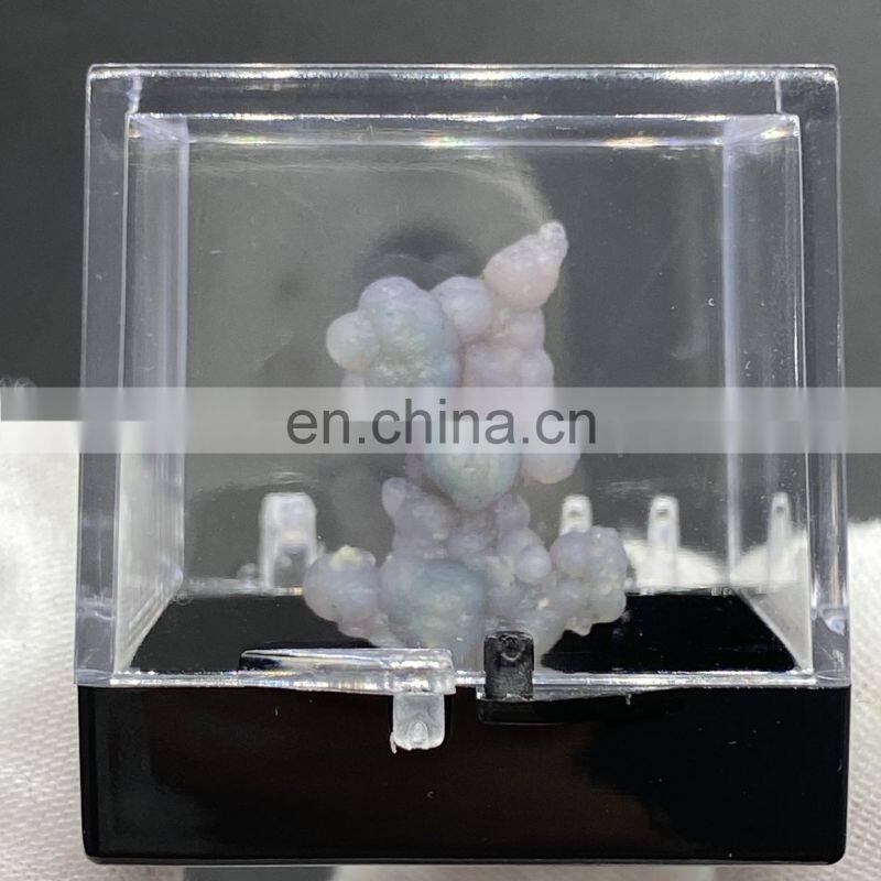 Gifts Raw Amethyst Suppliers Stone Sphere Botryoidal Purple Chalcedony Wholesale Crystals Home Decor Luxury Gift Grape Agate