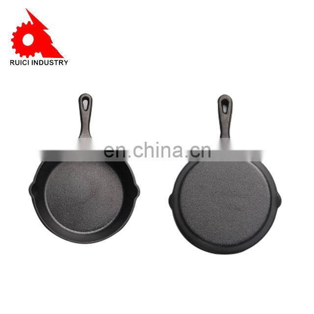 Home Kitchen Cast Iron Skillet Round fry Steak pan