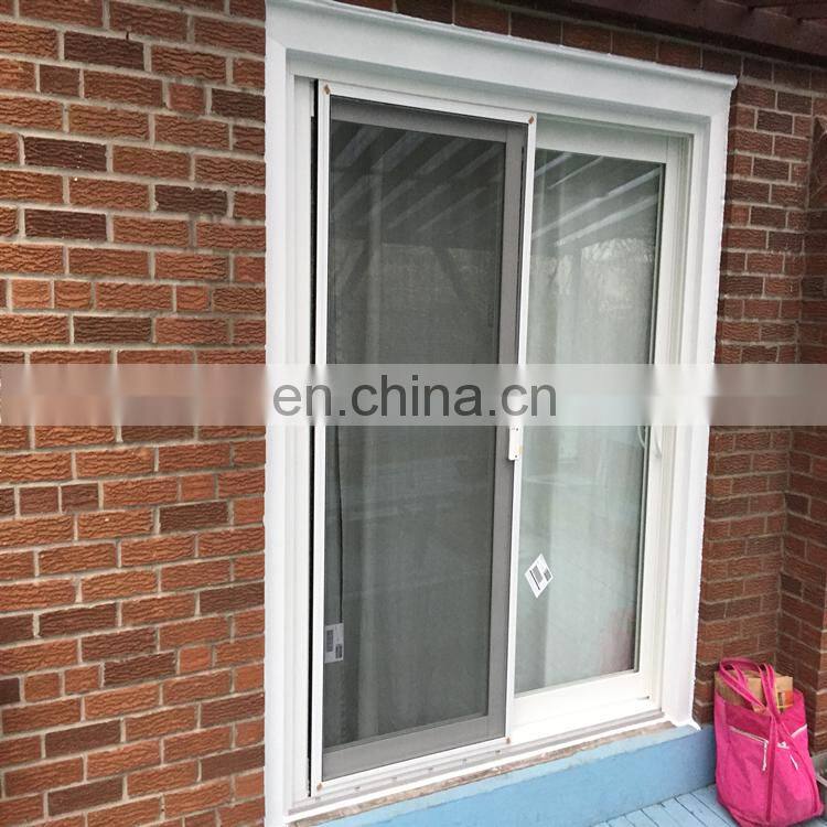 Certification 2047 Factory Producing Power Coated Aluminum Sliding Window Stainless Steel Horizontal Contemporary