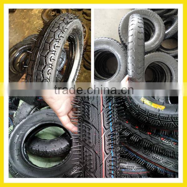 MRC factory supplier 13 '' small wagon wheel tire rubber wheelbarrow tyre 3.25/3.00-8