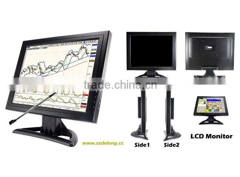 15Inch POS Touchscreen TFT LCD Used Computers Monitor