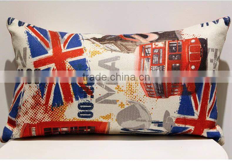 Comfortable 18 inch Customized digital printing outdoor cushion cover