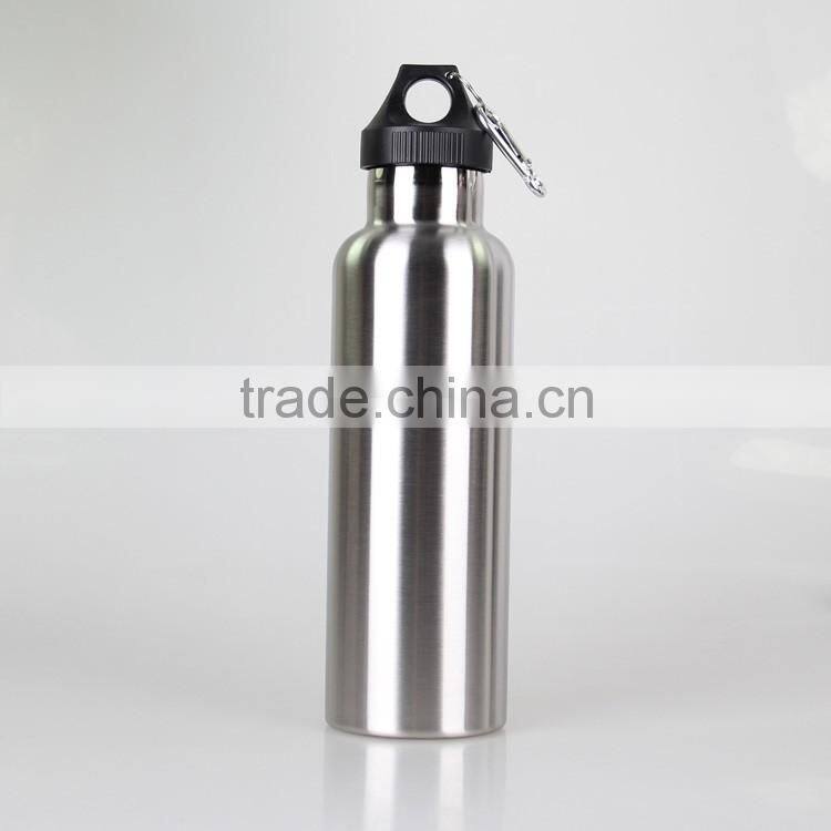 750ml volumes double wall 304 stainless steel water bottle sports bottle