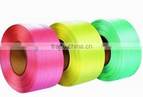 Colorful(Green,White,Red and Yellow) PP Strap For Machine Packing