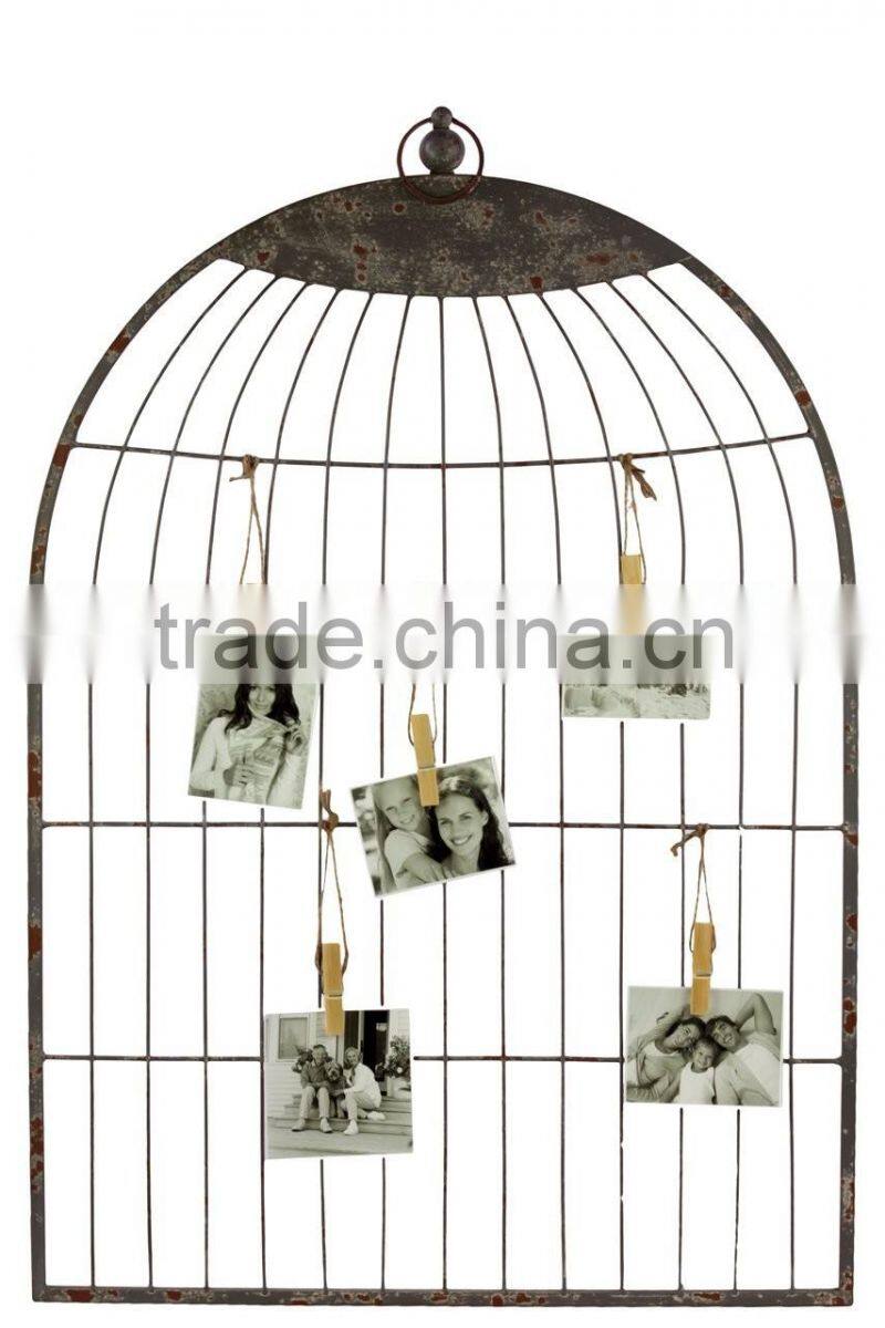 Urban Trends 92313 Decorative Metal Wall Decoration Grey