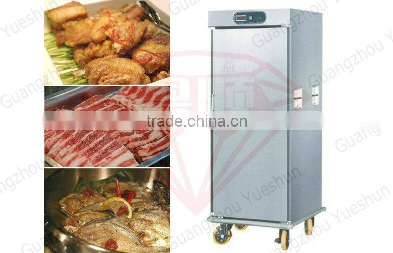 Hot selling ten floors stainless steel commercial food warming cart