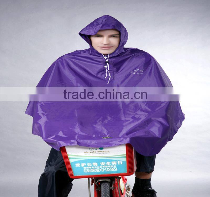 2013 Hot Sell mens Long raincoat with Hood