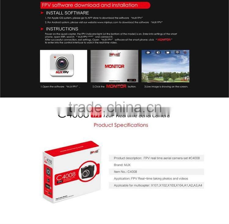 Wifi Controlled Suitable MJX X-Series X101 X102 X103 X104 X600 drones HD Wireless FPV mini camera