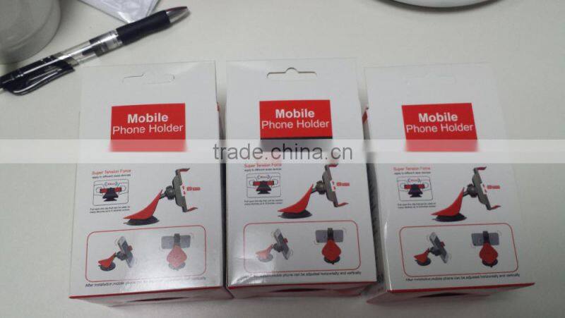 Window glass sturdiness suction phone holder for Samsung S6 edge/S7/S7 edge