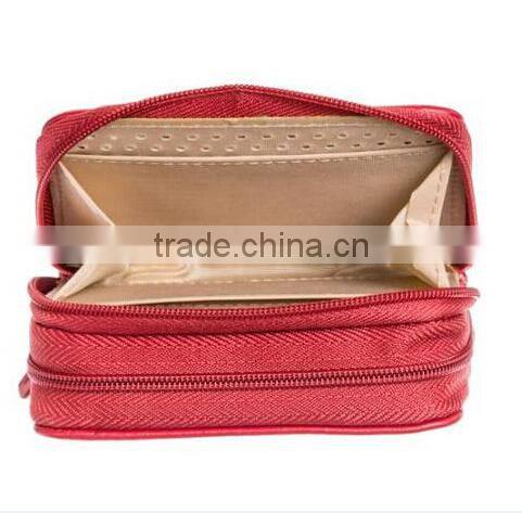 RFID ID Safe Women's Wallet With Double Zip