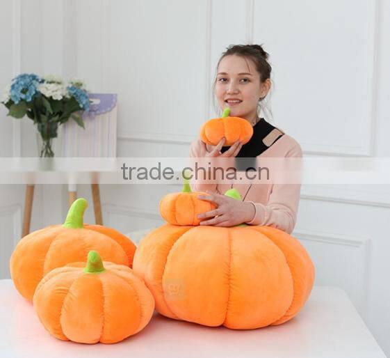 Home Decorative Pumpkin Vegetable Suffed Pillow Wholesale Different Size Pillow