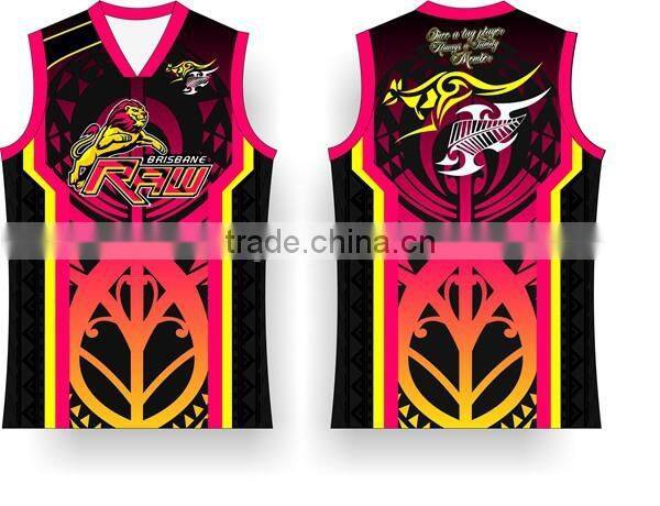 promotional custom sublimation running singlet, custom t-back singlet