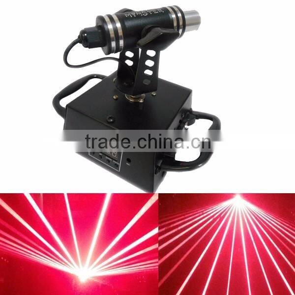 head moving dmx control small stage red laser lighting